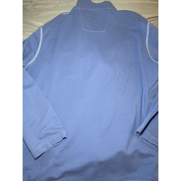 Nautica 1/4 Zip Light Blue Pullover Men's Sz XL - Picture 10 of 10